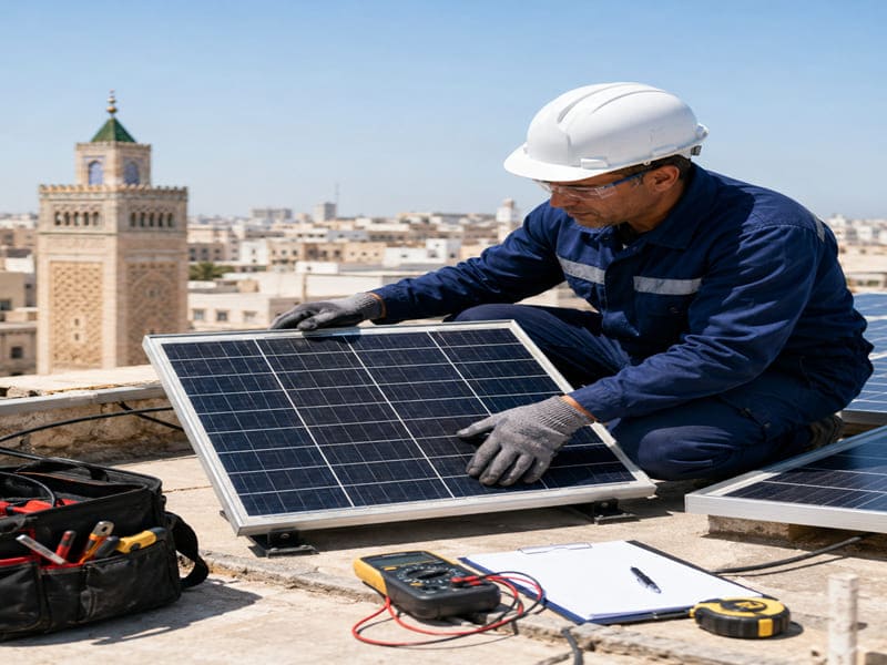 Prix d'un panneau solaire 250W Tunisie