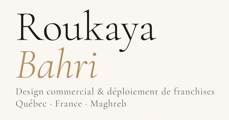 Roukaya Bahri - Architecte d'intérieur Senior CTAI