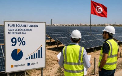 Plan solaire tunisien : le taux de réalisation ne dépasse pas 9 %