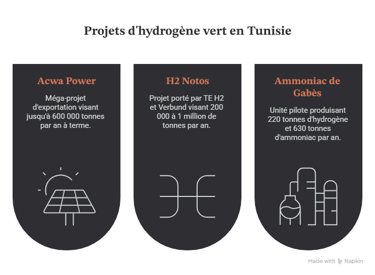 projets Acwa Power, H2 Notos et Gabès