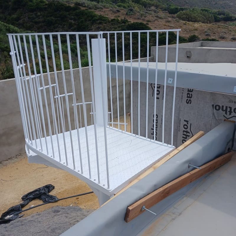 Escalier métallique et accès réalisés par 3D Métal