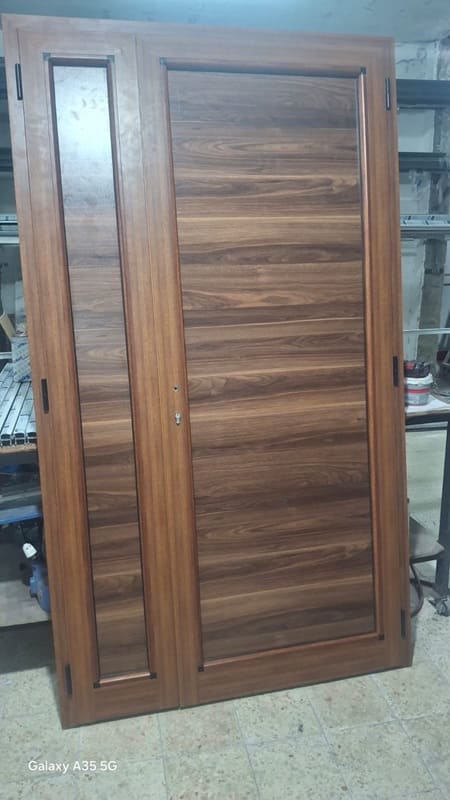 Fabrication de porte aluminium par Fawzi Boubaker