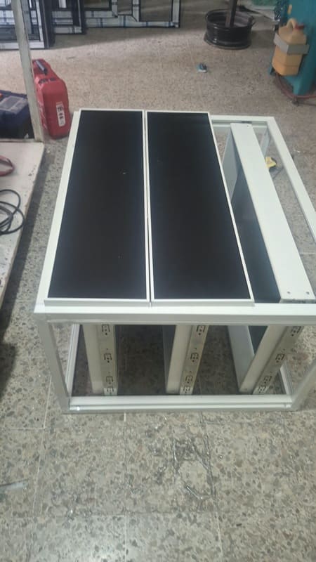 Fabrication porte-fenêtre aluminium