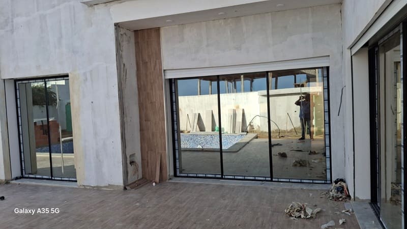 Réalisation en aluminium
