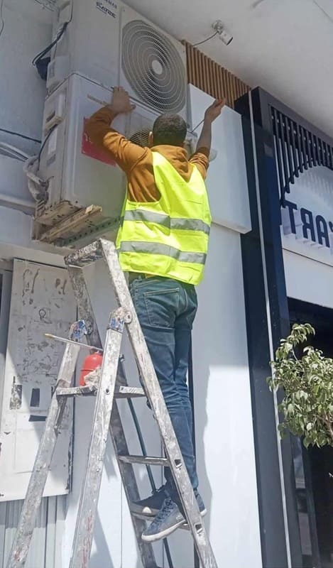 Travaux de climatisation réalisés par Société AL MONASTIRI