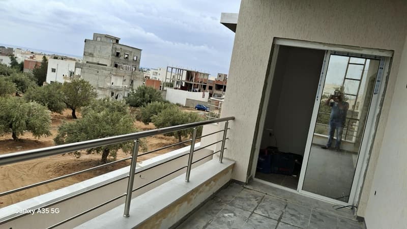 Chantier de menuiserie aluminium Fawzi Boubaker