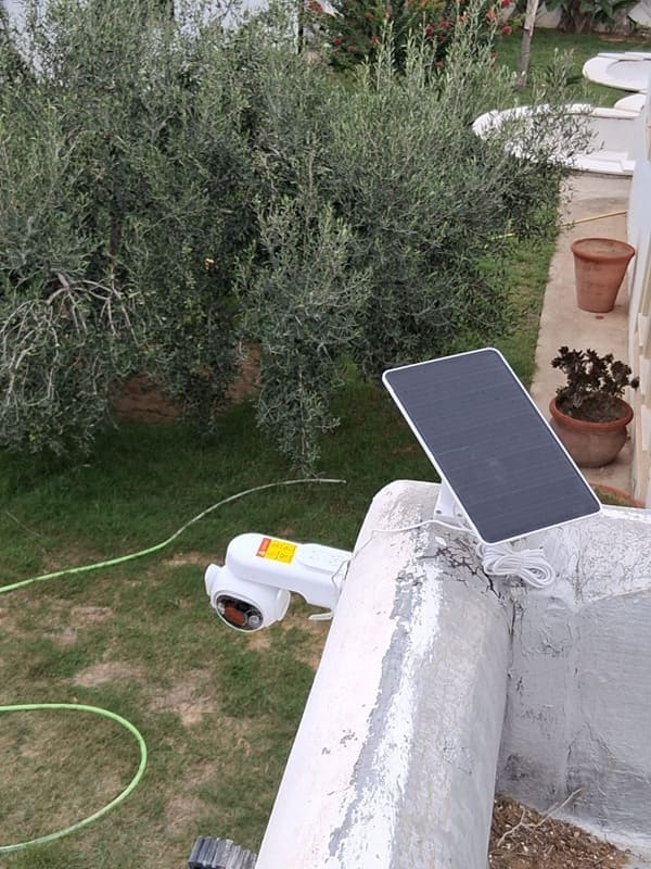 Installation d'un système de caméras de surveillance