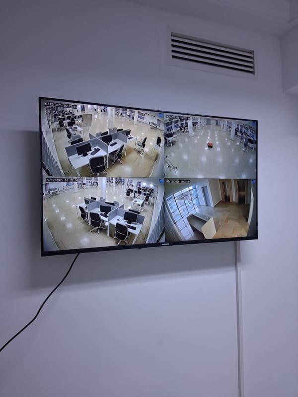 Installation de sécurité et vidéosurveillance filaire par SST