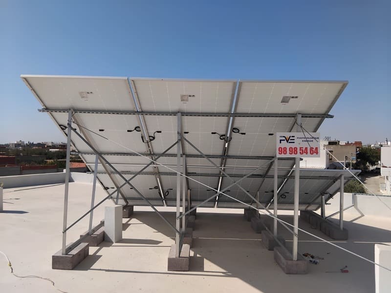 Projet photovoltaïque réalisé à Sousse par PVE